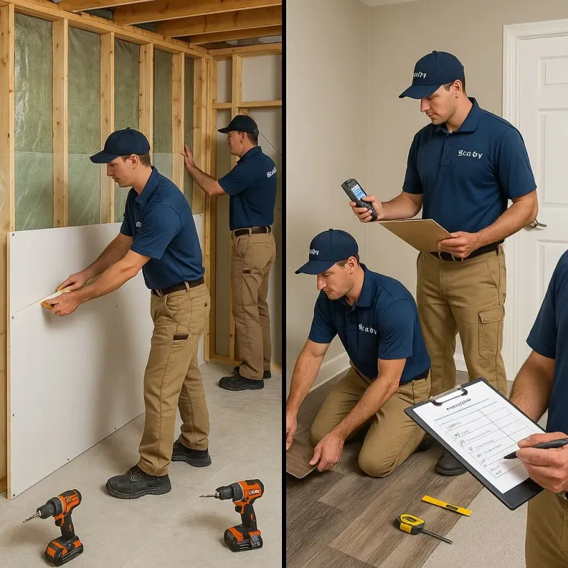 Repairs and Reconstruction process in Buckhorn, CA